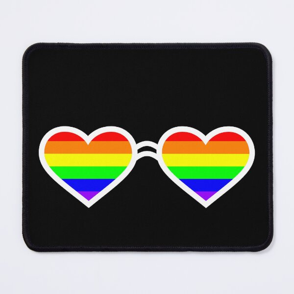 Item preview, LGBT Glasses Pride LGBT Rainbow Flag Support LGBTQ designed and sold by enjoytheshirt.