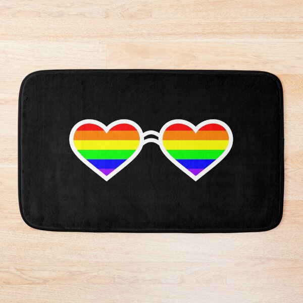 Item preview, LGBT Glasses Pride LGBT Rainbow Flag Support LGBTQ designed and sold by enjoytheshirt.