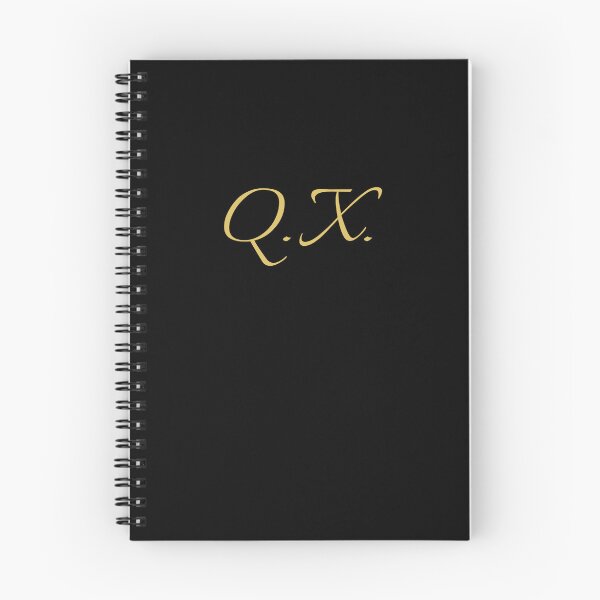 Item preview, QX Initials | Gold Lettering | Personalised Gifts designed and sold by Avo And Sriracha.