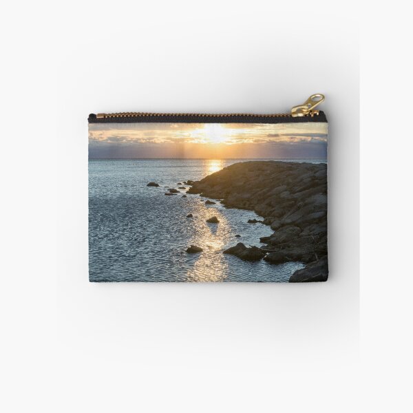 Item preview, Gently Crinkled Gold - Brilliant Sun Path on Rippled Water Surface designed and sold by Georgia Mizuleva.