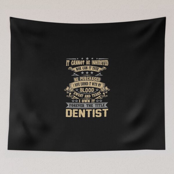 Item preview, Dentist T Shirt - Forever The Title Job Gift Item Tee designed and sold by celiagomez456.