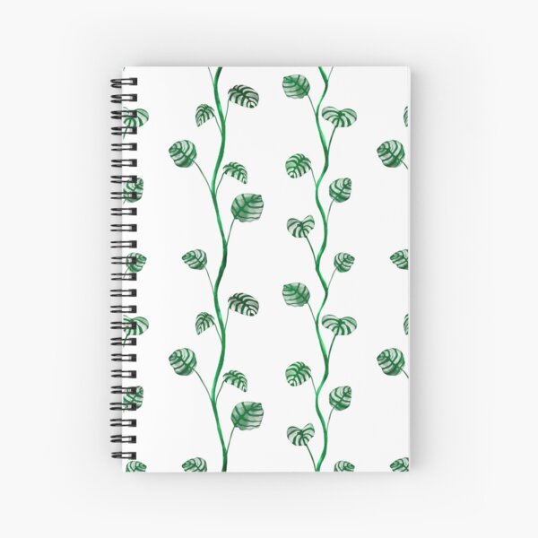 Monstera Vine Pants Spiral Notebook