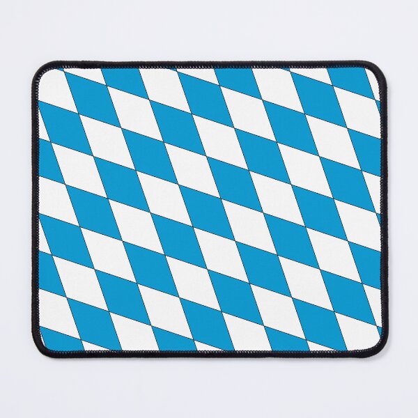 Item preview, Medieval Blue White Bavaria Lozenges Pattern designed and sold by Digital Homestead.