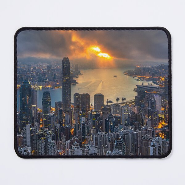 Item preview, Victoria Harbour Skyscrapers designed and sold by BerryCats.