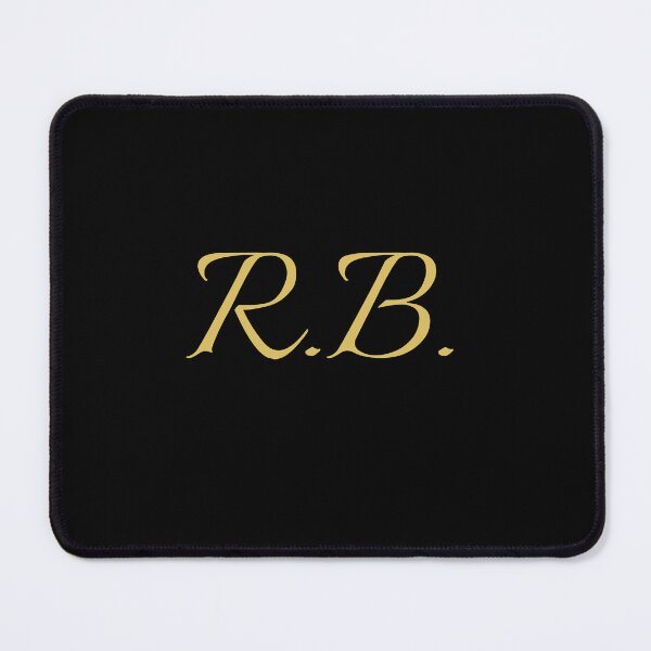 Item preview, RB Initials | Gold Lettering | Personalised Gifts designed and sold by Avo And Sriracha.