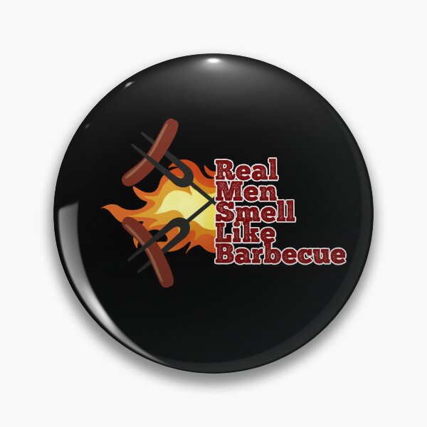 Item preview, Real Men Smell Like Barbecue designed and sold by Peach-Design.