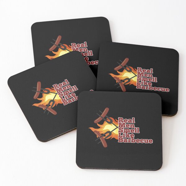 Item preview, Real Men Smell Like Barbecue designed and sold by Peach-Design.