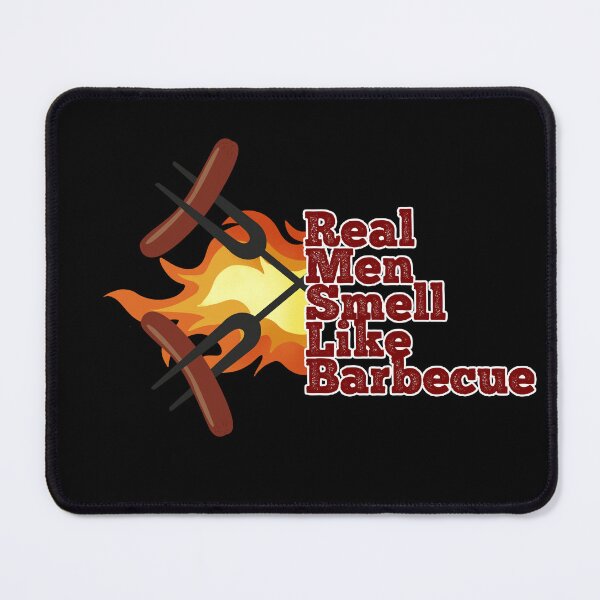 Item preview, Real Men Smell Like Barbecue designed and sold by Peach-Design.