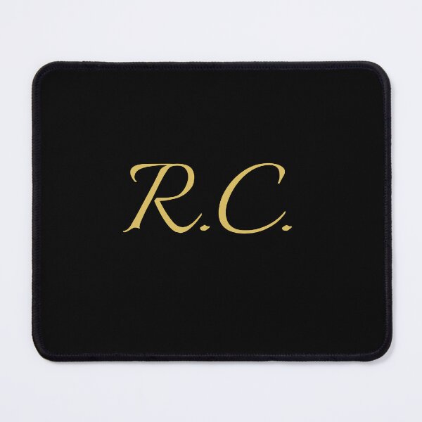 Item preview, RC Initials | Gold Lettering | Personalised Gifts designed and sold by Avo And Sriracha.