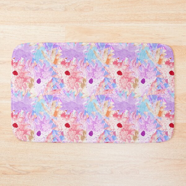 Item preview, Colorful Carpet of Flowers Organized in a Bubbly Pattern designed and sold by Shape-And-Color.