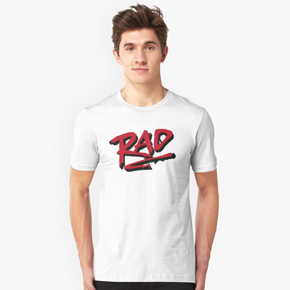 rad bmx movie t shirt