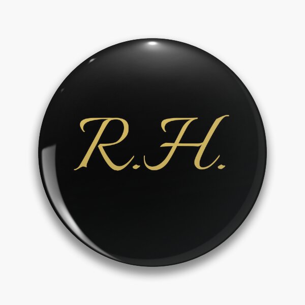 Item preview, RH Initials | Gold Lettering | Personalised Gifts designed and sold by Avo And Sriracha.