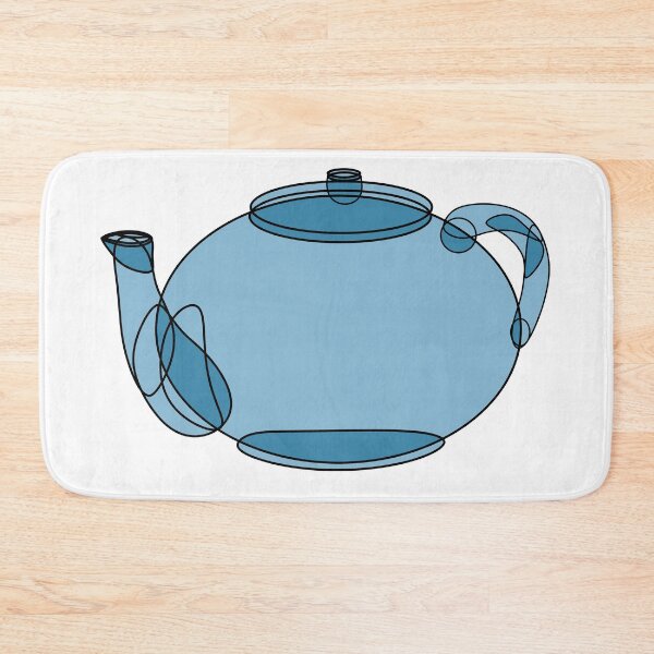 Item preview, Blue teapot designed and sold by CerezaSP.
