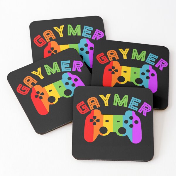 Item preview, Rainbow Gaymer Controller Pride LGBT Rainbow Flag Support designed and sold by enjoytheshirt.
