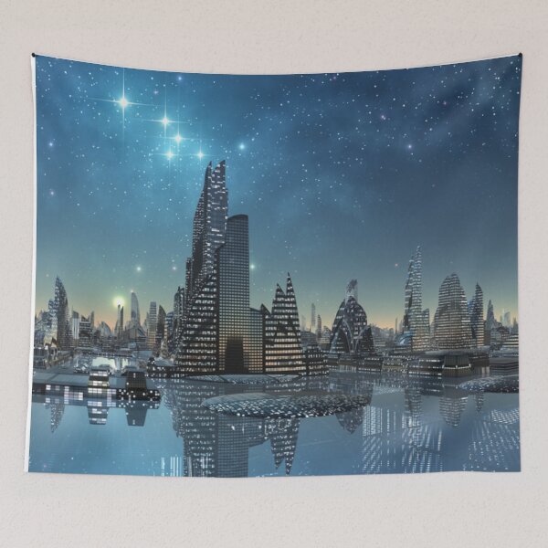 Item preview, Shanghai City Night Dreams designed and sold by BerryCats.