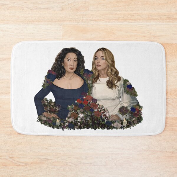 Item preview, Villanelle & Eve Killing Eve Season 4 Jodie Comer & Sandra Oh  designed and sold by rikiiart.