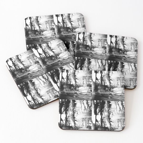 Item preview, black landscapes designed and sold by AnnabellaRh.