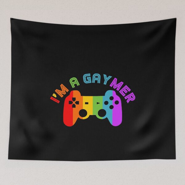 Item preview, I'm a Gaymer Rainbow Gaymer Controller Pride LGBT Flag Rainbow Flag Support designed and sold by enjoytheshirt.