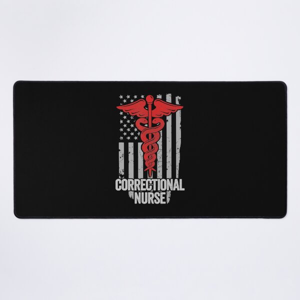 Item preview, Correctional Nurse Apparel American Flag Thin Line Nursing designed and sold by RoseEddon.