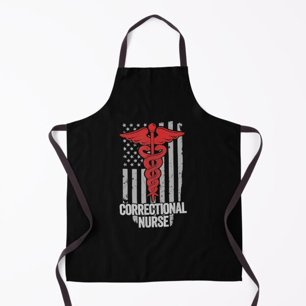 Item preview, Correctional Nurse Apparel American Flag Thin Line Nursing designed and sold by RoseEddon.