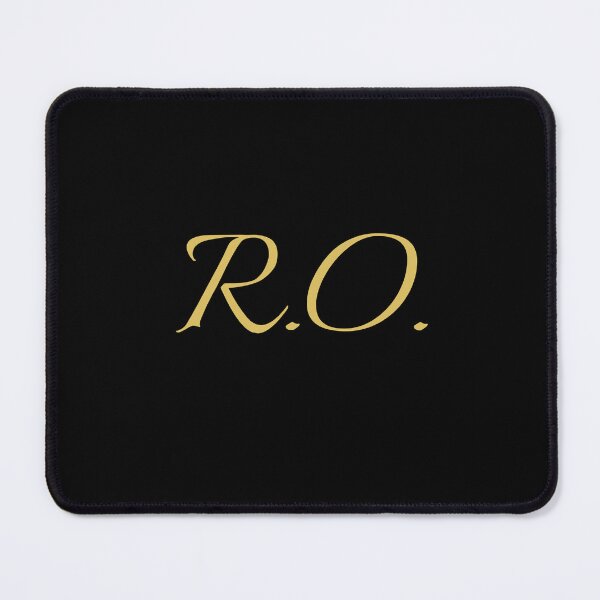 Item preview, RO Initials | Gold Lettering | Personalised Gifts designed and sold by Avo And Sriracha.