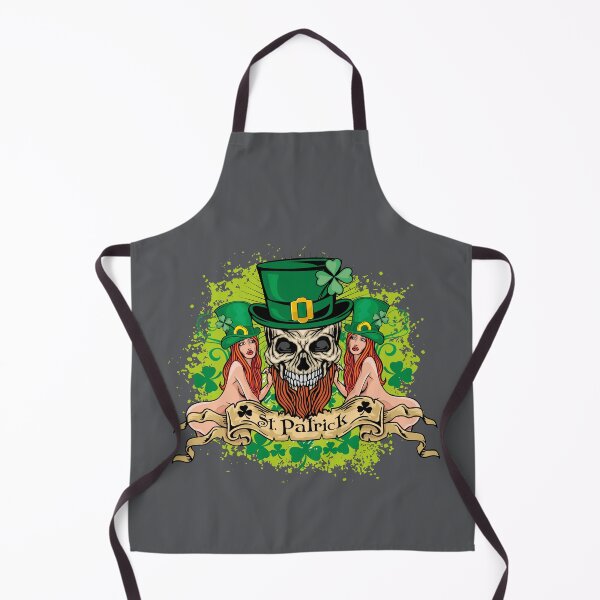 Item preview, st. Patrick skull designed and sold by amid999.
