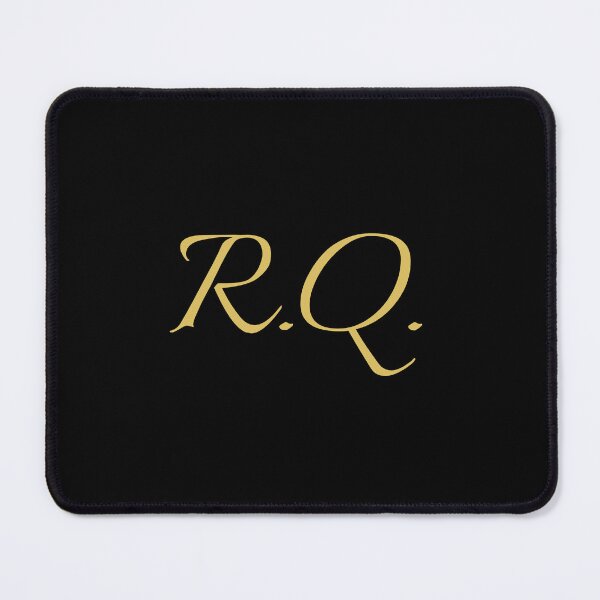 Item preview, RQ Initials | Gold Lettering | Personalised Gifts designed and sold by Avo And Sriracha.