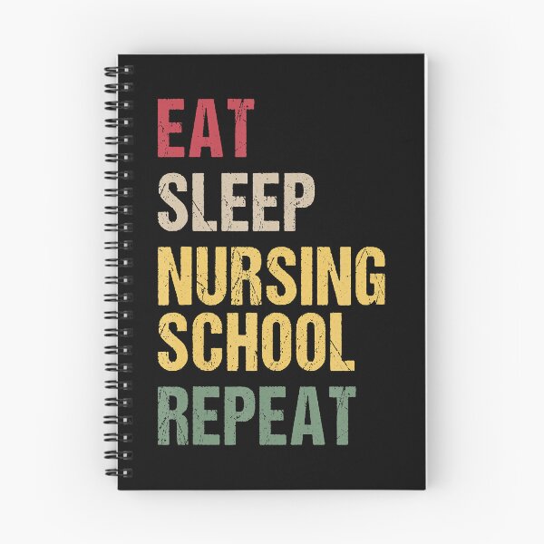 Item preview, Eat Sleep Nursing School Repeat designed and sold by RoseEddon.