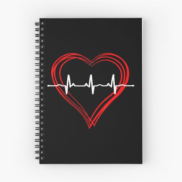 Item preview, Ekg Heartbeat Love Cardiogram Hollow Ecg Heart designed and sold by RoseEddon.