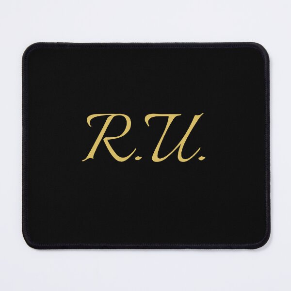Item preview, RU Initials | Gold Lettering | Personalised Gifts designed and sold by Avo And Sriracha.