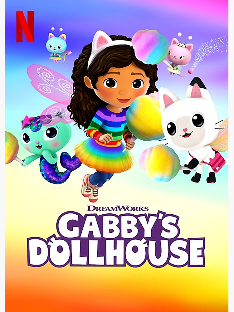 "gabby doll house poster" Poster for Sale by Buckridek Redbubble