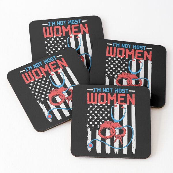 Item preview, Female Correctional Nursing American Ffag   Not Most Women designed and sold by RoseEddon.