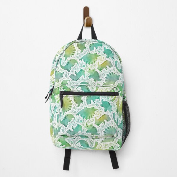 Item preview, Watercolor dinosaur green designed and sold by adenaJ.