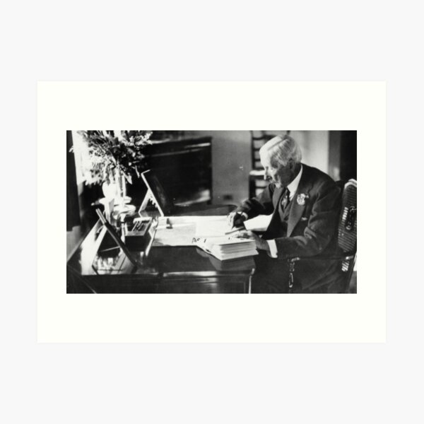 John D. Rockefeller Art Print