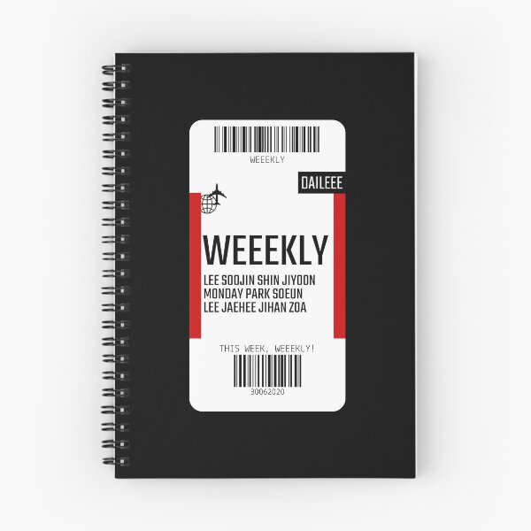 Item preview, Weeekly Boarding Pass designed and sold by puki-ycdi.