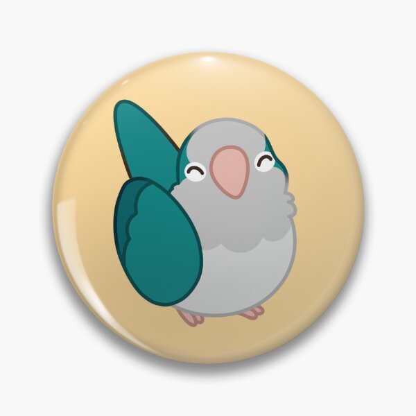Item preview, Blue Quaker Parrot Borb designed and sold by catyart.