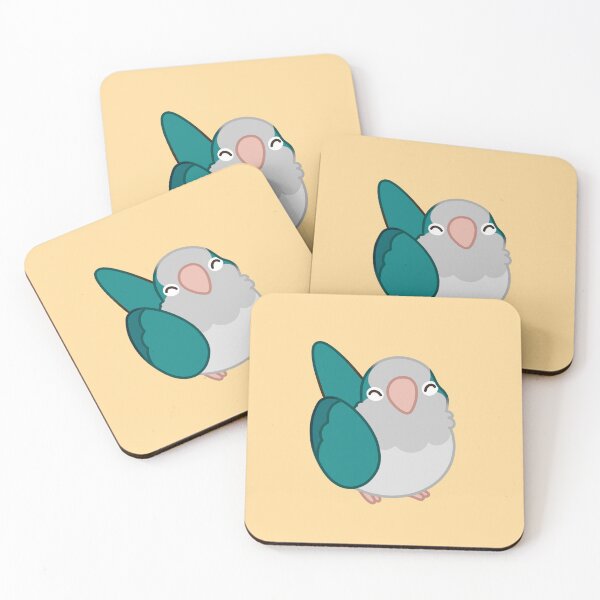 Item preview, Blue Quaker Parrot Borb designed and sold by catyart.