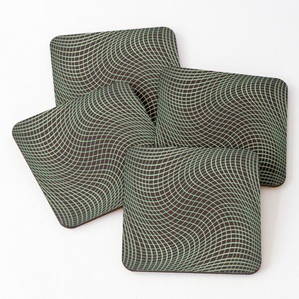 Item preview, Warped Network - Optical Illusion Graphic Op Art Design designed and sold by MrGiftee.