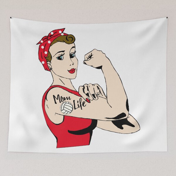 Item preview, Mom Volleyball Life designed and sold by Jeremy Lee.