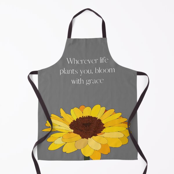 Aperçu de l'œuvre Whcrcver life plants you. bloom with grace créée et vendue par mankelll.
