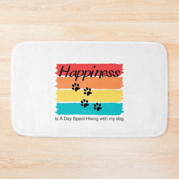 Item preview,  Happiness Is A Day Spent Hiking wtih my dog designed and sold by laiil.