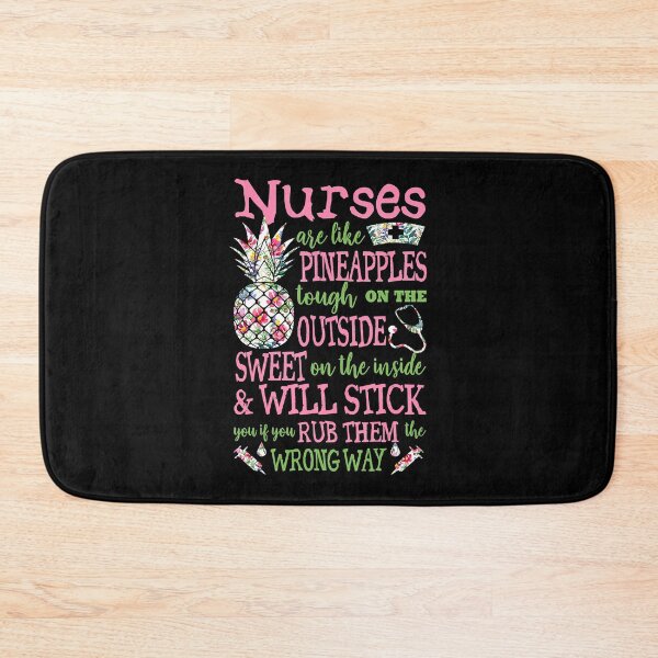 Item preview, Funny Nursing Nurses Are Like Pineapples designed and sold by RoseEddon.
