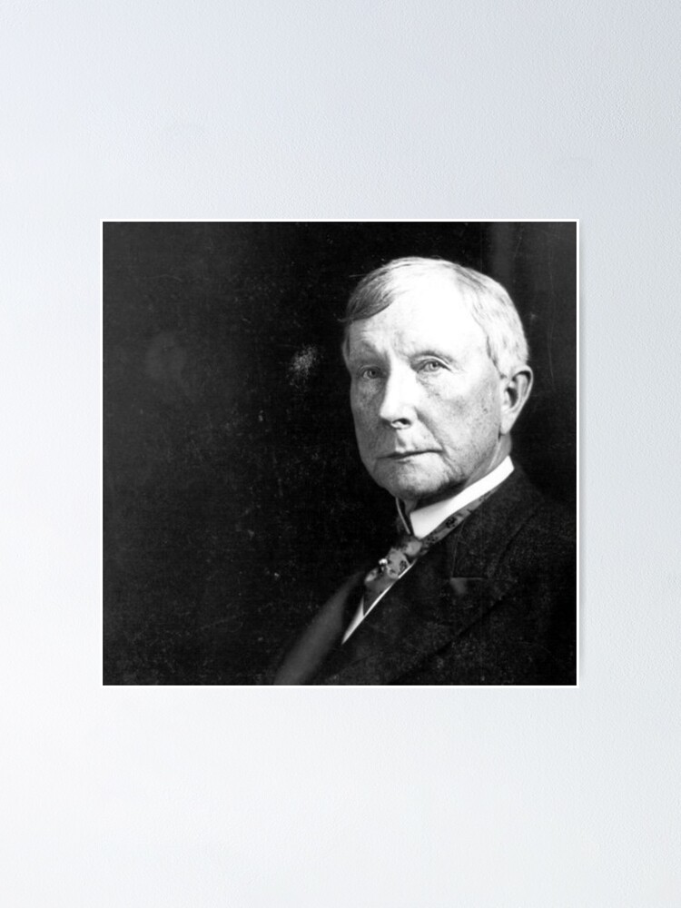 John D. Rockefeller Poster 