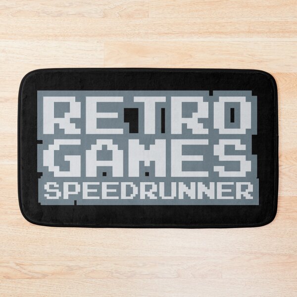 Item preview, Retro Games Speedrunner designed and sold by BRU Design.