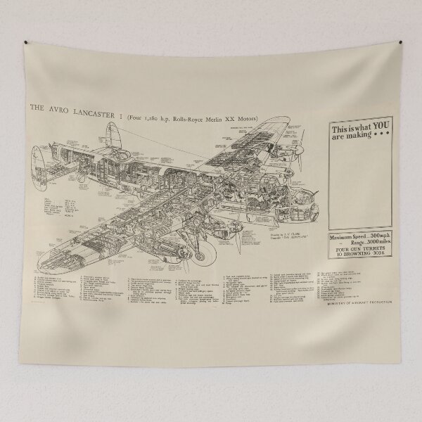 Item preview, Avro Lancaster I designed and sold by Luke Mckinstry.