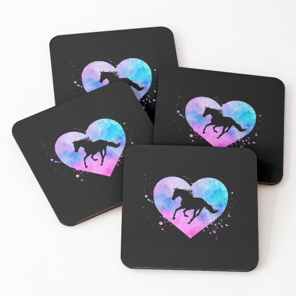 Item preview, Horse Lover Equestrian Rider Watercolor Heart Girl Women Mom designed and sold by RoseEddon.