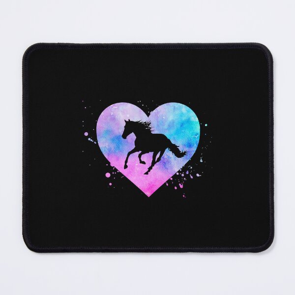 Item preview, Horse Lover Equestrian Rider Watercolor Heart Girl Women Mom designed and sold by RoseEddon.