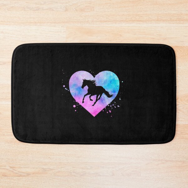 Item preview, Horse Lover Equestrian Rider Watercolor Heart Girl Women Mom designed and sold by RoseEddon.