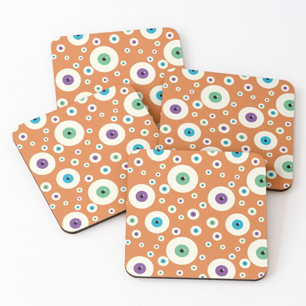 Item preview, 70s eye pattern designed and sold by CameleonDesign.