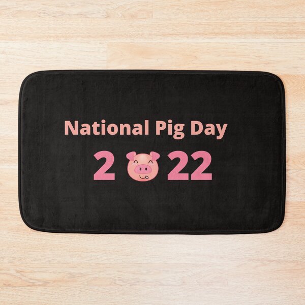 Item preview, Happy National Pig Day 2022 designed and sold by AGARI ★★★★★.